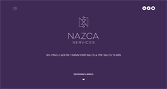 Desktop Screenshot of nazca-services.com